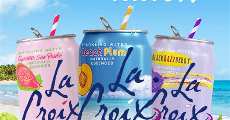 These LaCroix Sparkling Water Flavors For Spring 2021 Include Black ...