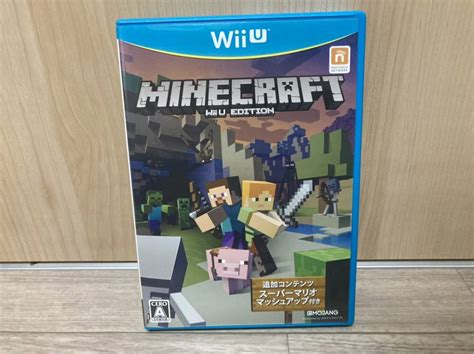 Yahoo オークション 送料無料 マインクラフト MINECRAFT Wii U EDITI