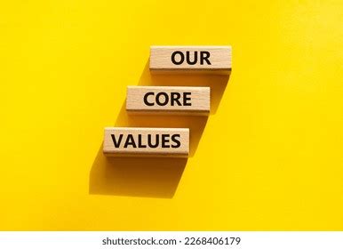 Our Core Values Symbol Concept Words Stock Photo 2268406179 Shutterstock