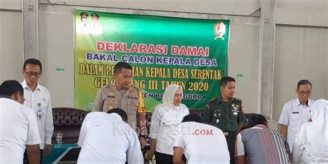 Jelang Pilkades Serentak Gelombang 3 Pemkab Bojonegoro Gelar Deklarasi