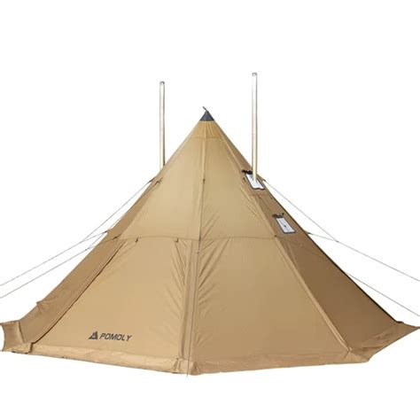 Pomoly Bromance Hot Tent Person Teepee Tent With Stove Jacks
