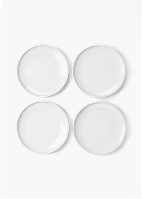 Stoneware Side Plate Set 4 Piece Za