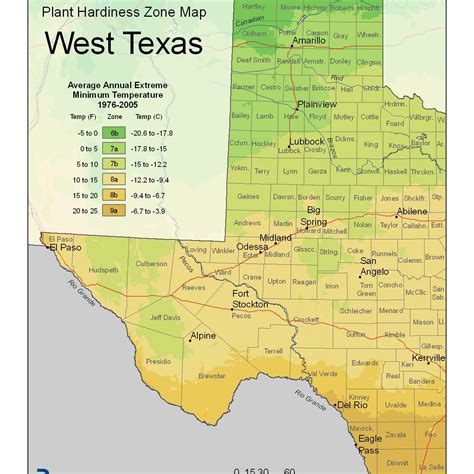 State Maps of USDA Plant Hardiness Zones