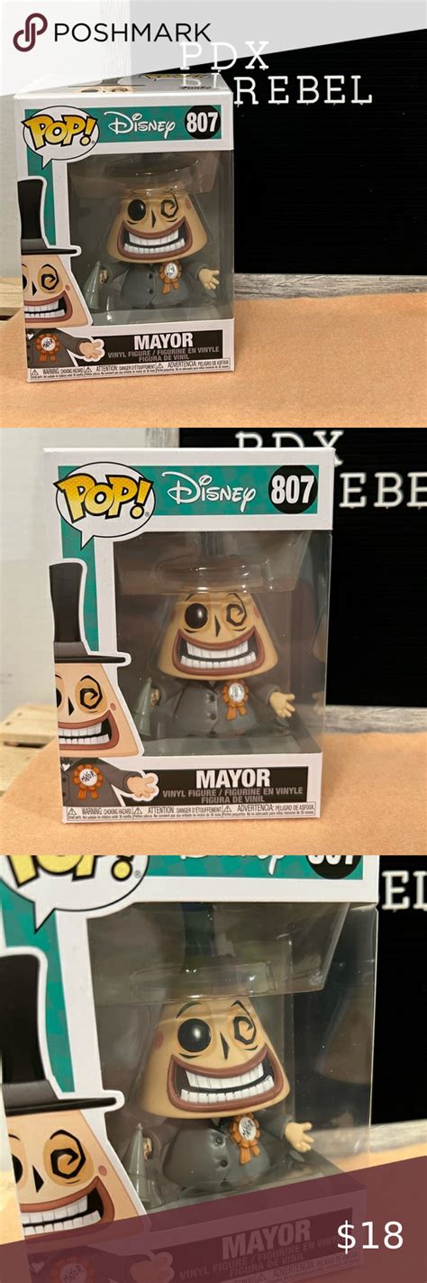 Funko Pop! Disney NBC Mayor | Funko pop, Funko, Disney