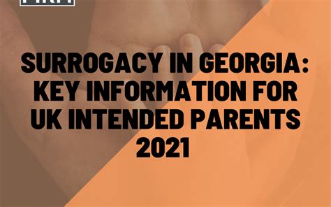 Surrogacy In Georgia Key Information For Parents In