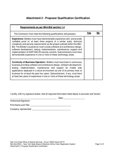 Fillable Online Ogs Ny SPD Request For Bids Output And Performance