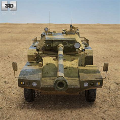 ERC 90 Sagaie 3D model - Military on Hum3D