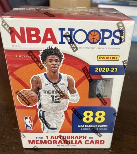 Panini 2020 21 NBA Hoops Basketball Blaster Box 88 Cards For Sale