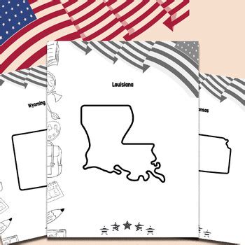 50 United States Coloring Sheets Activity - coloring pages to USA ...