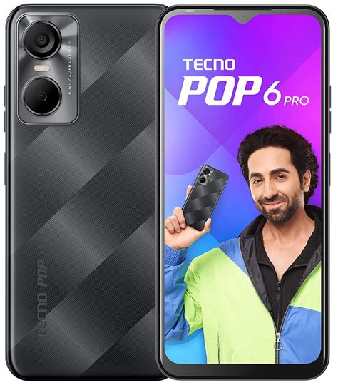 POP 6 Pro 2/32 GB Polar Black | TECNO Smartphones