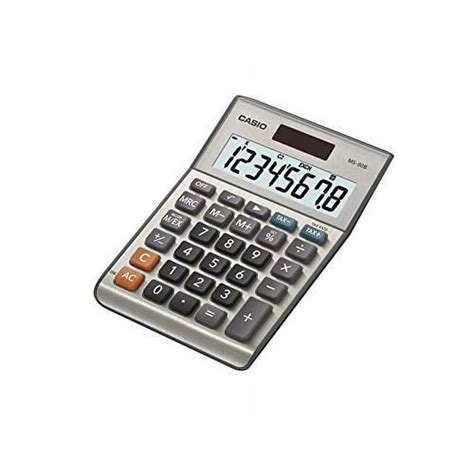 Casio Ms 80b Standard Function Desktop Calculator Black