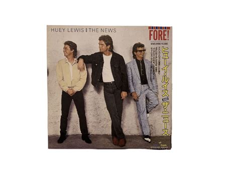 Lp Fore Huey Lewis And The News Hobbies Toys Music Media