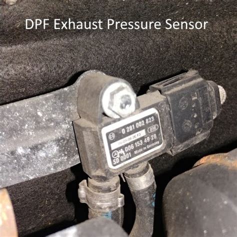 Mercedes DPF Exhaust Pressure Sensor Problem P1402 Code 2078