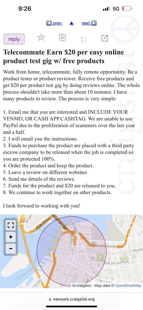 Is This Mansfield Craigslist Listing A SCAM?