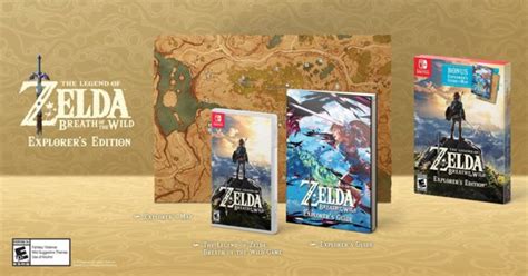 Zelda Botw Explorers Edition Zelda Ds Bundle Zelda Chronicles