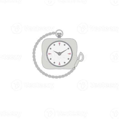 Pocket Watch Chain Classic Aesthetic Necklace Collection Set 15133221 PNG