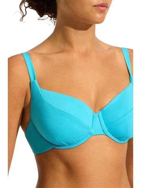 Mikoh Swimwear Banyans Multi String Racerback Bikini Top Bamboo Free