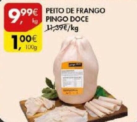 Promo O Peito De Frango Pingo Doce G Em Pingo Doce