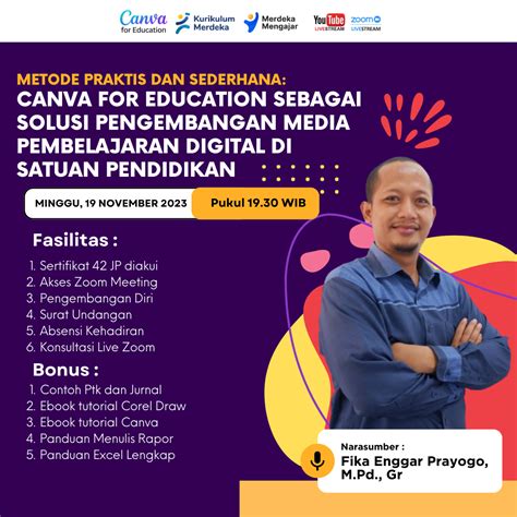 Metode Praktis Dan Sederhana Canva For Education Sebagai Solusi Pengembangan Media Pembelajaran