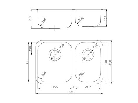 Posh Solus Mk3 1 34 Bowl Undermount Sink No Taphole Stainless Steel From Reece