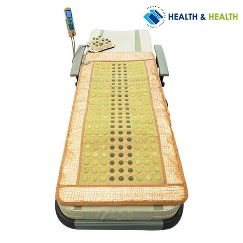 Thermal Jade Stone Points Shiatsu Massage Bed China Thermal Jade Massage Bed And Shiatsu