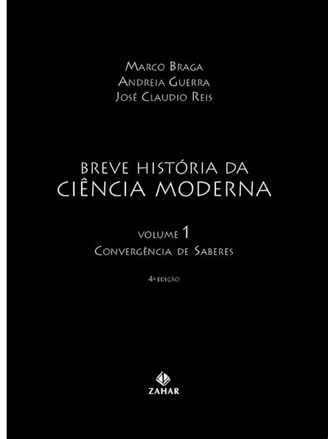 Pdf Breve HistÓria Da CiÊncia Moderna · 16 Breve HistÓria Da