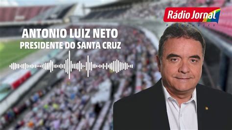 ANTÔNIO LUIZ NETO FALA PELA PRIMEIRA VEZ APÓS ELIMINAÇÃO DO SANTA CRUZ