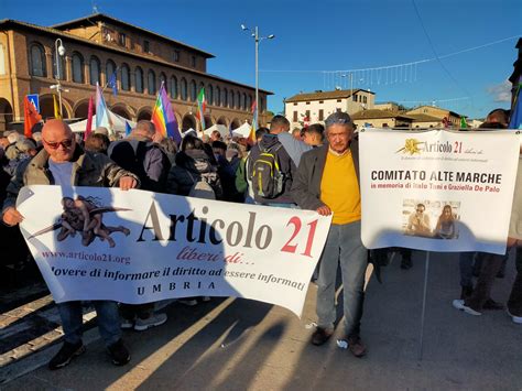 Migliaia Di Pacifisti Ad Assisi Per Chiedere Il Cessate Il Fuoco