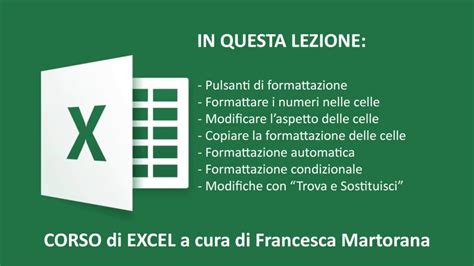 Excel Tutorial Formattare Le Celle In Excel Youtube