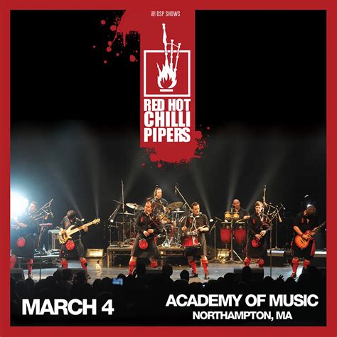 The Red Hot Chilli Pipers Academy Of Music