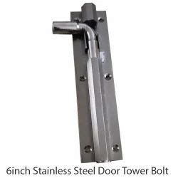 Polished Inch Stainless Steel Door Tower Bolt Rod Thickness Mm At