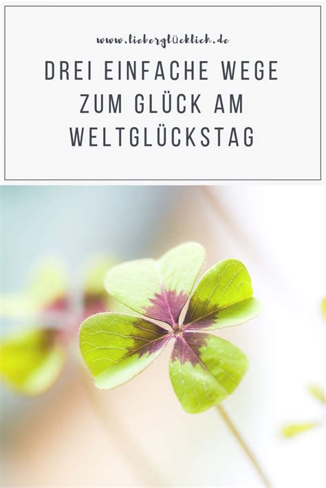 Warum Ich Denke Dass Wir Uns Alle Mehr Gedanken Zum Gl Ck Machen