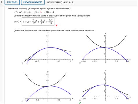 Solved Points Previous Answers Boycediffeq Chegg