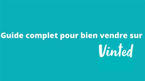 Je vais t envoyer un guide pour réussir sur Vinted par Valentin62