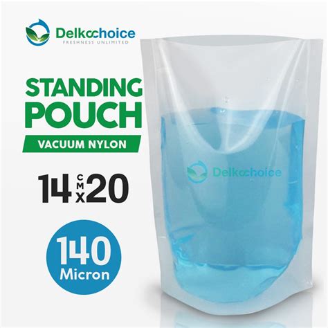 Jual Standing Pouch Vacuum Nylon Non Ziplock X Delkochoice