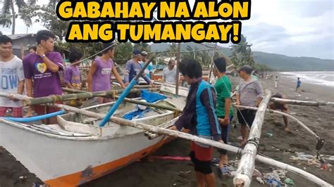 TINANGAY NG MALALAKING ALON ANG BANGKA KO YouTube