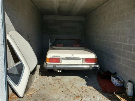 Storage Unit Find 1978 Mercedes 450SL Barn Finds