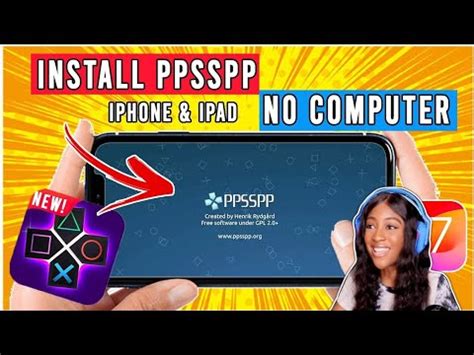 How To Install Ppsspp On Any Ios Device No Computer No Pc