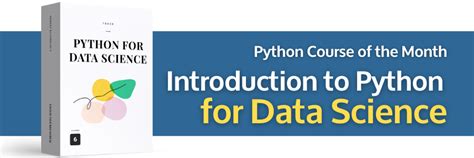 Course Of The Month Intro To Python For Data Science