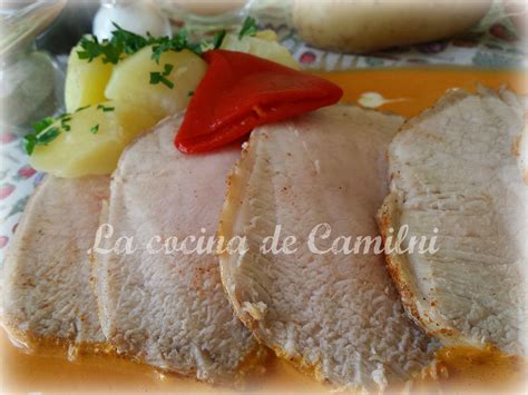 La Cocina De Camilni Lomo Con Salsa De Pimientos En Thermomix