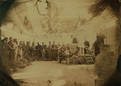 Confederate Pows At Point Lookout Prisoner Of War Camp Taking The Oath Of Allegiance To The