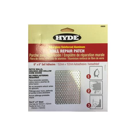 Hyde Self Adhesive Wall Repair Patch 6 Inch Mitre10