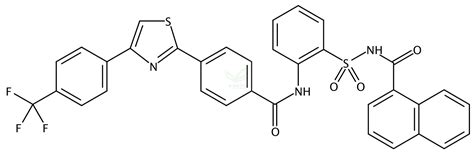 N Trifluoromethyl Phenyl Thiazolyl Benzoyl Amino Phenyl