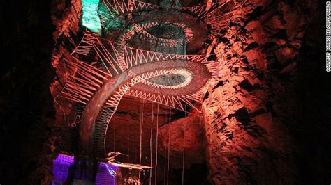 Deep Thrills Crazy Cave Trampolines In Wales Cnn