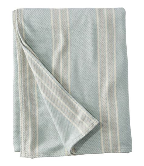 Maine Twill Blanket Stripe At Ll Bean Striped Blankets Blankets