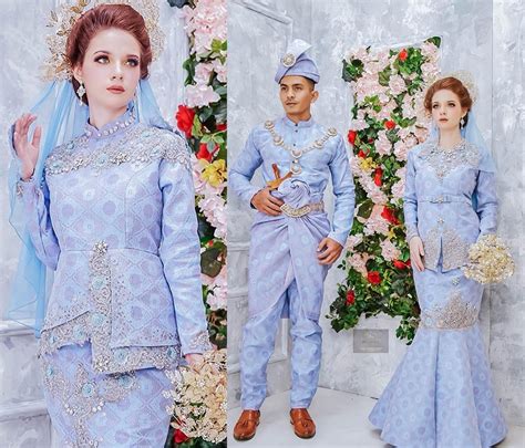 Baju Pengantin Warna Baby Blue Baju Nikah Navy Blue Gaun Resepsi Gaun