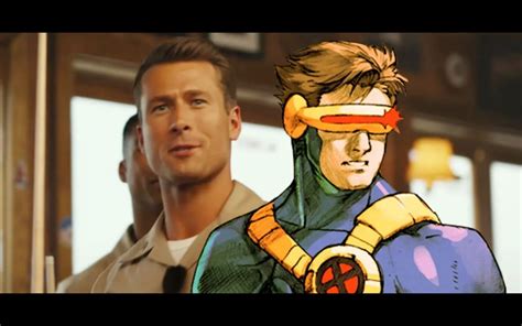 Marvel X Men Glen Powell Di Top Gun Maverick Sar Ciclope L Attore