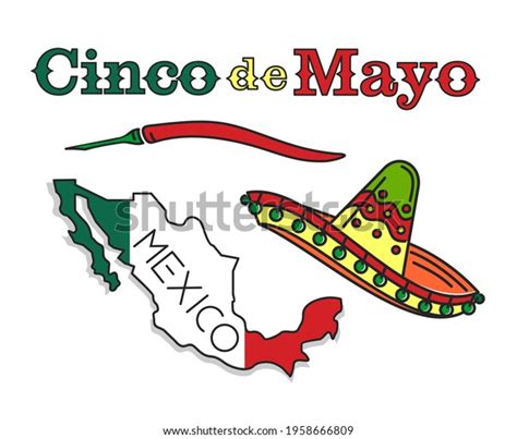 Cinco De Mayo Logo Icon Design Stock Vector Royalty Free 1958666809