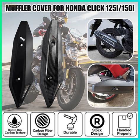 Honda Click I I V V V Muffler Cover Heat Guard For Speed Moto