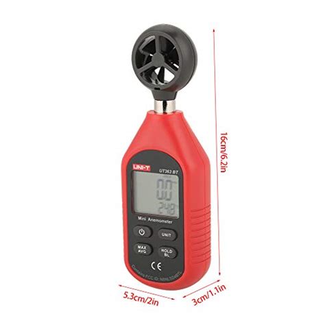 UNI T UT363BT Wind Speed Meter Digital Bluetooth Mini Anemometer And